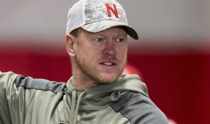Scott Frost 2022.02.28 first spring practice 8